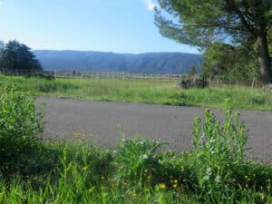 le Luberon depuis la véloroute