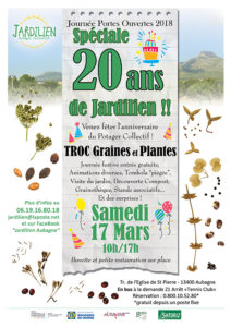À Aubagne, Jardilien fête ses 20 ans Bleu Tomate le mag