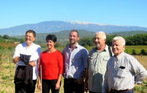 les membres de l'asso "Pistache en Provence"