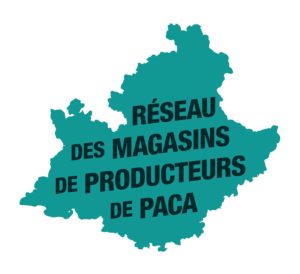 logo réseau magasins de producteurs PACA