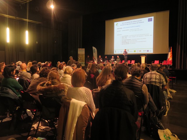 le public du séminaire Life des Alpilles