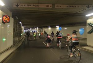 Vélotour  tunnel