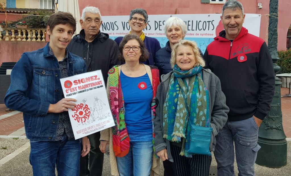 Nous voulons des coquelicots Equipe Mouans Sartoux