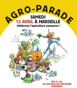 Agro-parade 2019 sur la Canebière