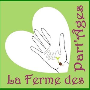 logo la Ferme des Part'Ages organise un marché bio