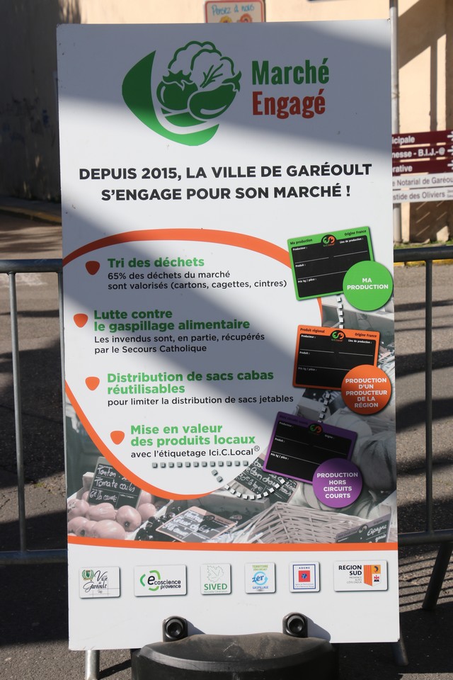 Ecoscience au marché de Garéoult