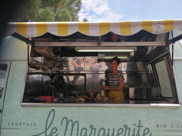 la Marguerite, food-truck vegan