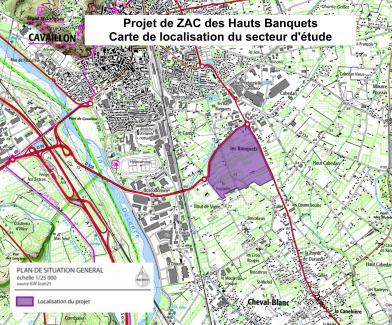 projet de ZAC des Banquets à Cavaillon