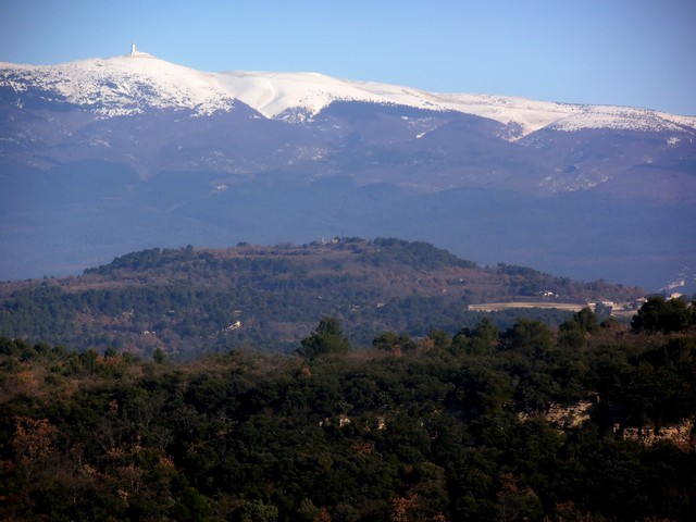 Le Ventoux et la neige