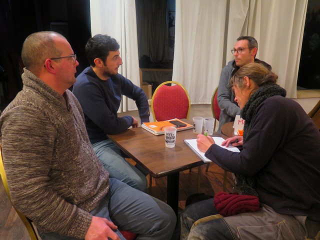 les participants à la rencontre à Cavaillon