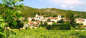 Correns village et vignoble