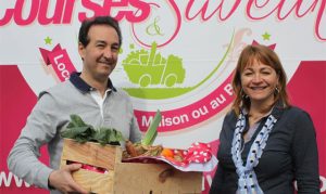 Anne et Christian Rapallini ont fondé Courses et Saveurs