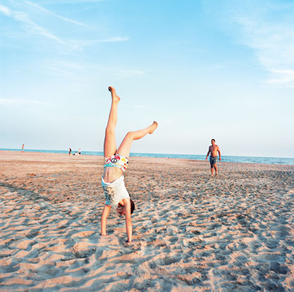 la plage Piémanson en Camargue