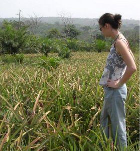 Ingénieure agronome, AnaIs Chotard en Afrique