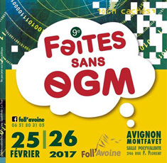 AFFICHE FAITES SANS OGM