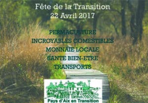 affiche journée Transition Aix