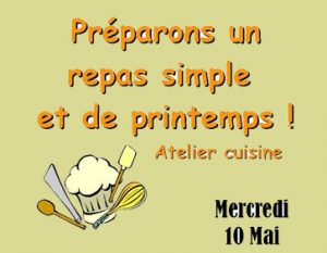 atelier cuisine au jardin Lou Grillet