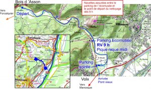 plan journée nettoyage Largue et les Zamars