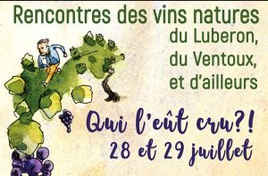 Affiche rencontre vins natures