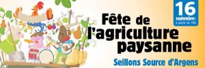 affiche fête de l'agriculture paysanne