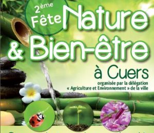 affiche fête nature et bien-être Cuers