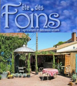 la carreto et la fête des foins Bleu Tomate