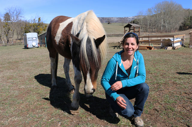 Marie et ses chevaux