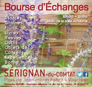 Bourse d'échanges à Sérignan