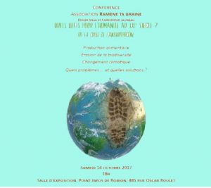 Conférence à Robion (84)