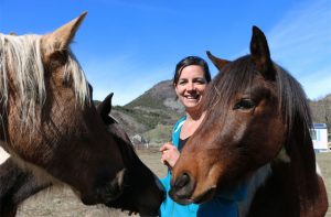 Marie et la passion des chevaux