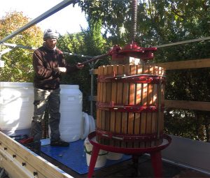 Destination Luberon Bleu Tomate Lionel Tribollet presse le jus
