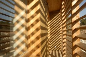 Vue sur Vert écoconstruit