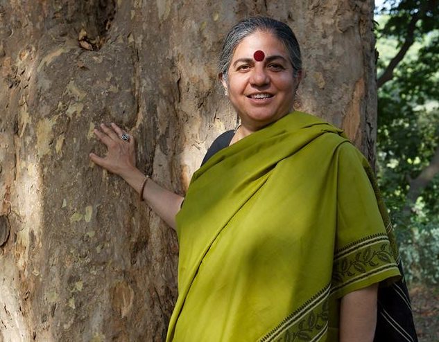 Vandana Shiva en conférence à Marseille