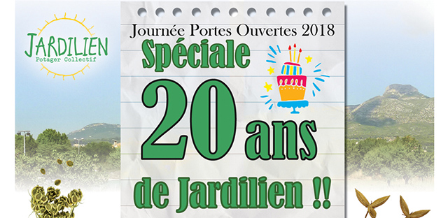 À Aubagne, Jardilien fête ses 20 ans Bleu Tomate le mag