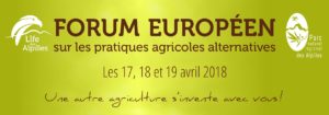 le PNR Alpilles et le forum européen