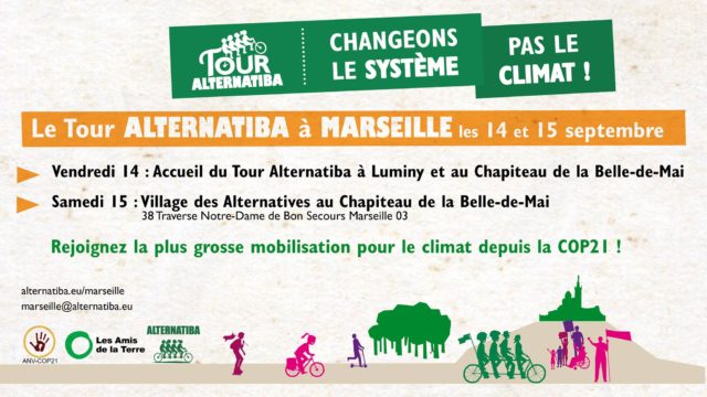 Tour Alternatiba 2018 à Marseille