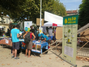 Village des alternatives, pour recycler les huiles
