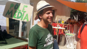 Johan Laflotte, référent pour Alternatiba 2018