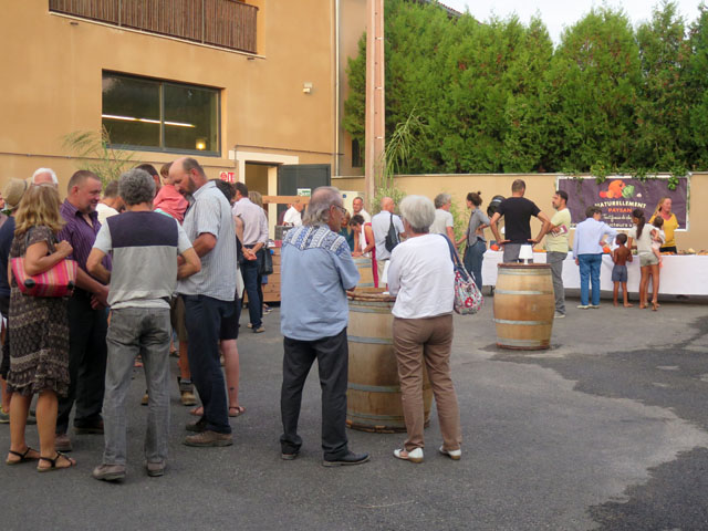 Inauguration de l'atelier de transformation à Coustellet