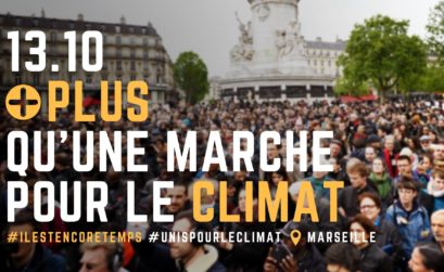 le 13 octobre, marche pour le climat
