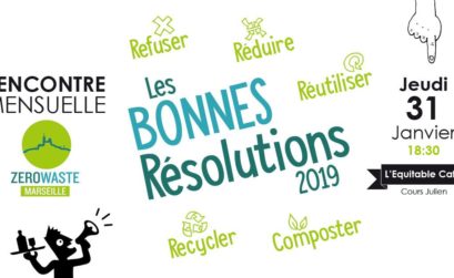 les bonnes résolutions 2019 avec Zéro Waste