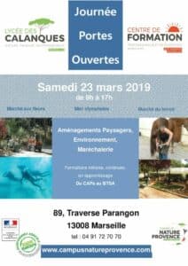 affiche JPO 2019 2303 Bleu Tomate