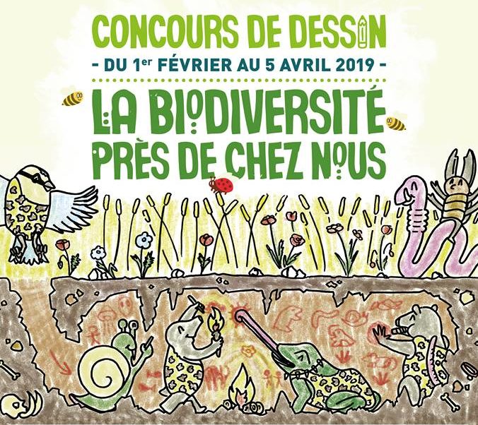 la biodiversité, thème du concours de dessin de la SPAP 2019