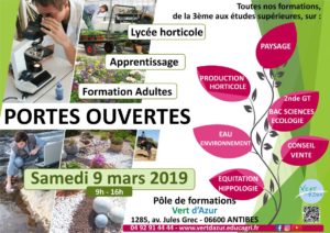 Portes ouvertes au CFPPA Antibes Vert d'Azur