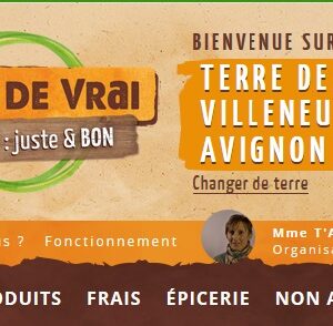 Villeneuve les Avignon a sa Terre