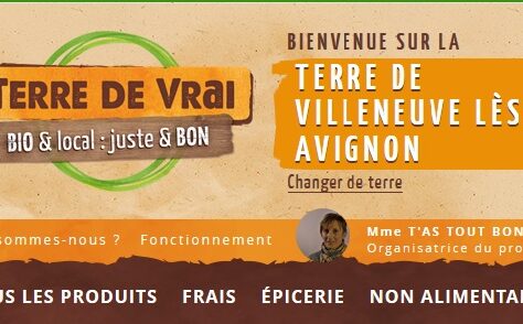 Villeneuve les Avignon a sa Terre