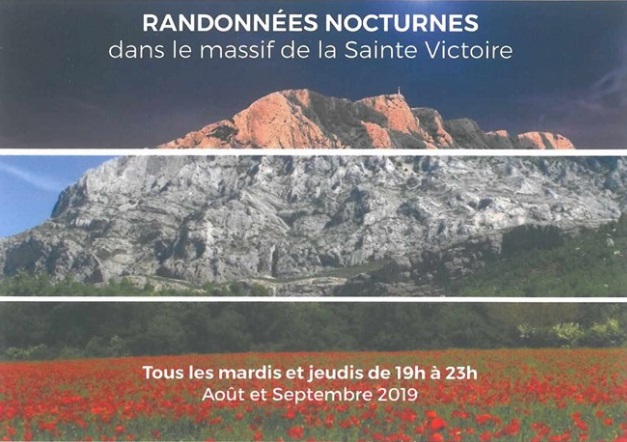 promenades de nuit dans la Sainte-Victoire