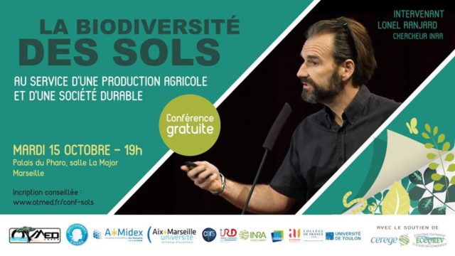 conférence biodiversité des sols à Marseille