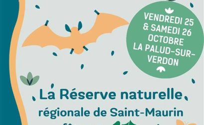 la réserve naturelle de Saint-Maurin dans le Verdon