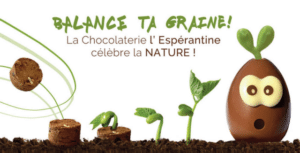 balance ta graine Bleu Tomate